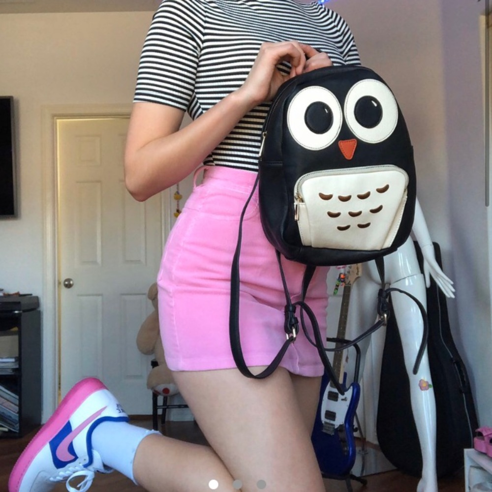 mini owl backpack